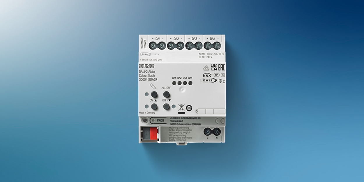 KNX DALI 2 Gateway Colour bei GFM Elektrotechnik in Groß-Zimmern